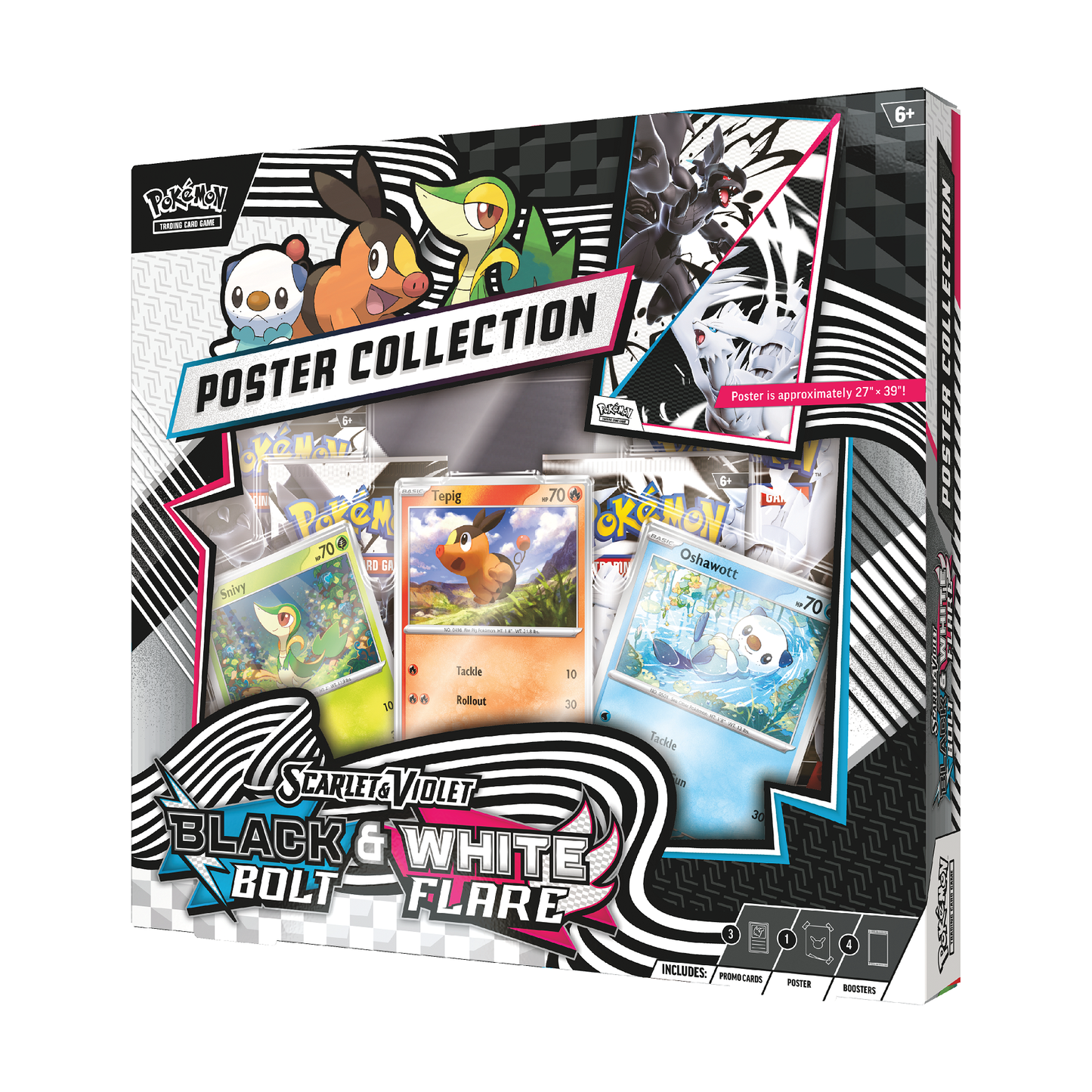Cavola | Pokémon TCG: Scarlet & Violet 10.5 Black Bolt/White Flare- Unova Poster Collection