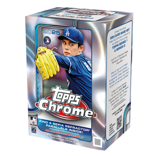 2025 Topps Chrome Baseball Blaster Box by Weram - image 1