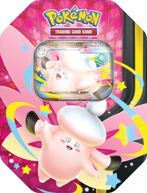 Cavola | Mega Moonlit Tin [Mega Clefable ex]