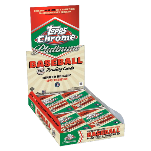 2025 Topps Chrome Platinum '55 Baseball Hobby Box by Weram - image 1