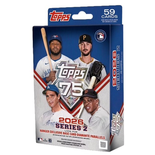 2026 Topps Series 2 Baseball Hanger Box by Weram - image 1