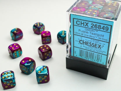 Cavola | Chessex 7-Dice Polyhedral Sets (Various Colors)