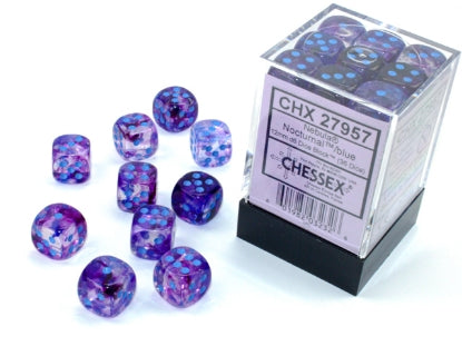 Cavola | Chessex D6 Dice 16mm (12 Dice) (Various Colors)
