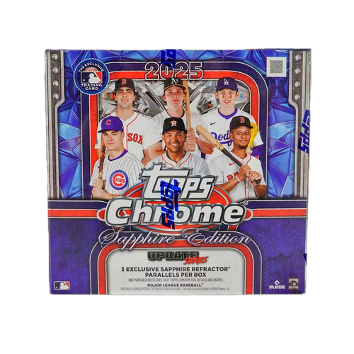 2025 Topps Chrome Update Series Baseball Sapphire Edition Box by Weram - image 1