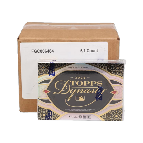 2025 Topps Dynasty Baseball Hobby 5-Box Case by Weram - image 1