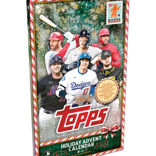 2025 Topps Holiday Baseball Advent Calendar by Weram - image 1