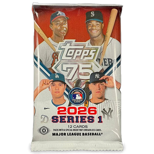 2026 Topps Series 1 Baseball Hobby Pack by Weram - image 1