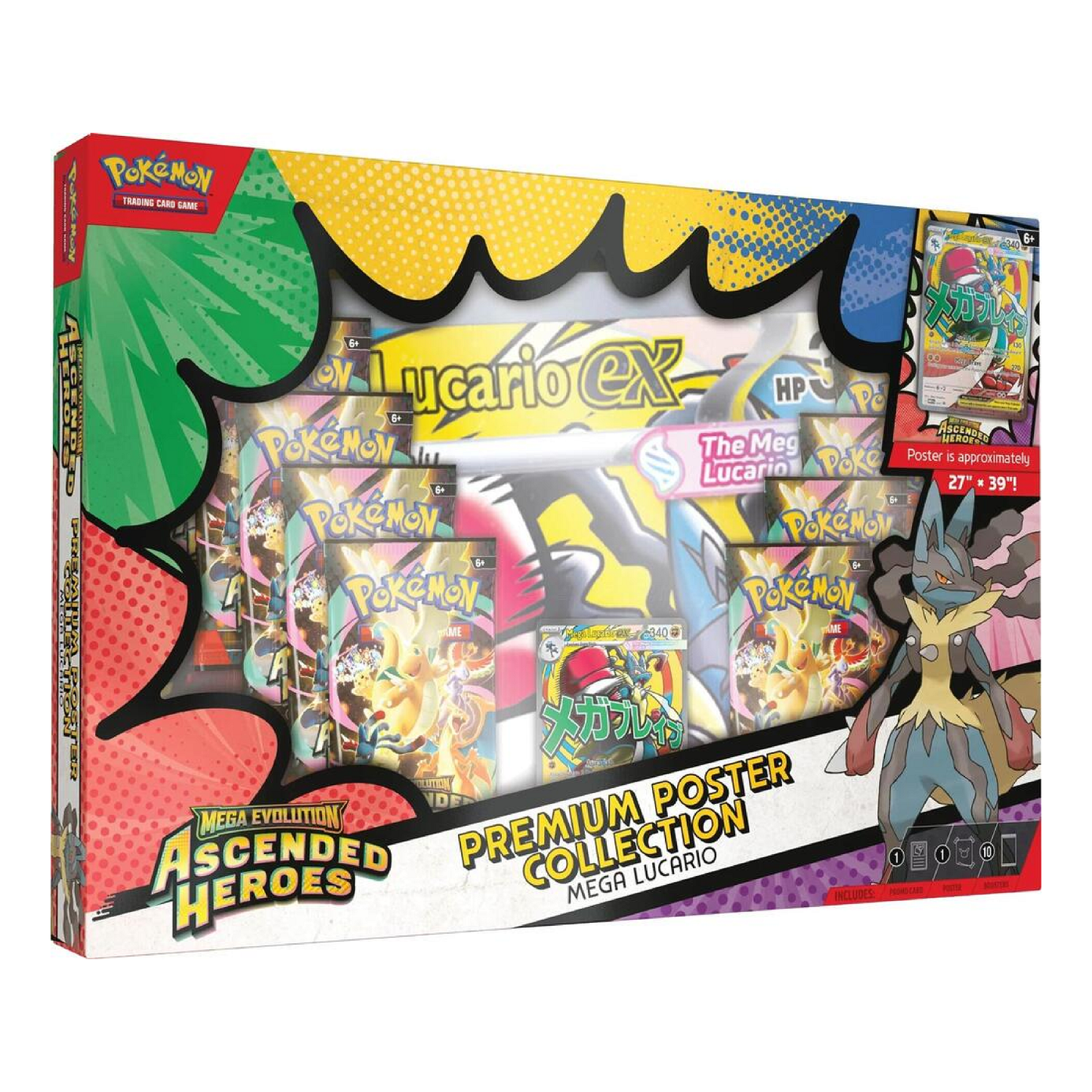 Cavola | Ascended Heroes Premium Poster Collection - Mega Lucario