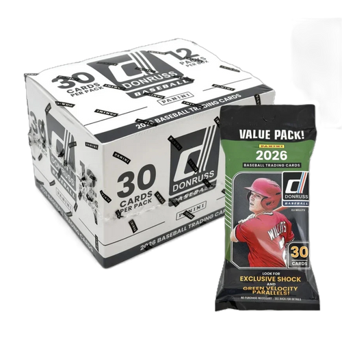 2026 Panini Donruss Baseball Jumbo Value 12-Pack Box by Weram - image 1
